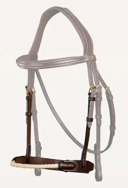 Muserolle Corde Brune - D Collection - Dy'on (Cob)