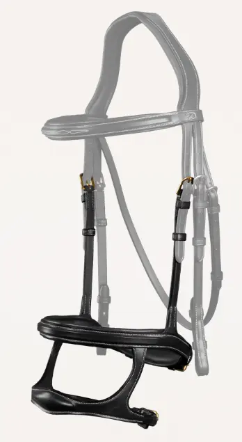 Double Muserolle - D Collection - Dy'on (Noir, Cob)