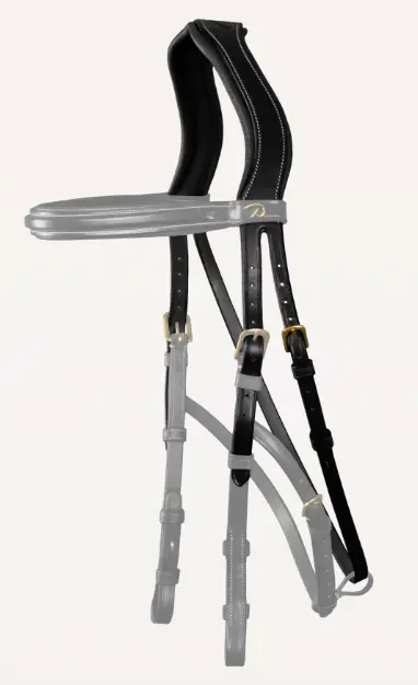 Tétière Hackamore - D Collection - Dy'on (Noir, P/S)