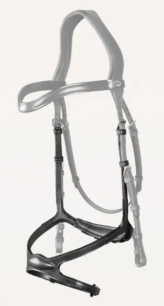 Muserolle X-Fit Noir - New English Collection - Dy'on (P/S)