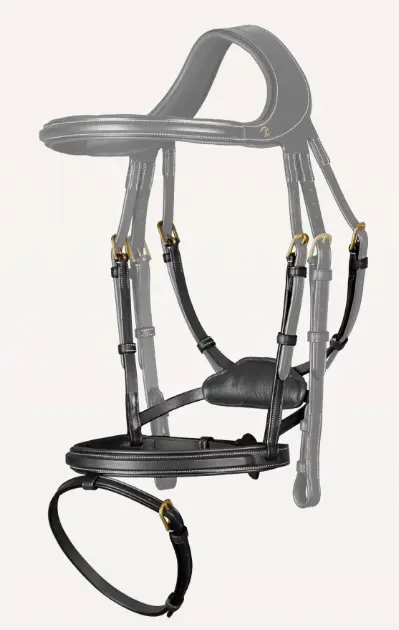 Muserolle pour bridon "Difference" - D Collection - Dy'on