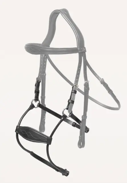 Muserolle Hybride - New English Collection - Dy'on (Noir, P/S)