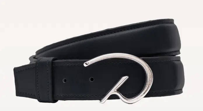 Ceinture D "Classique" Noir - Dy'on (70cm)