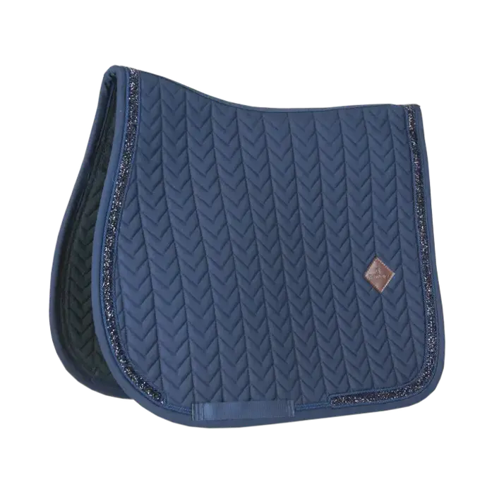 Tapis de selle Glitter Stone jumping Kentucky  (Navy)