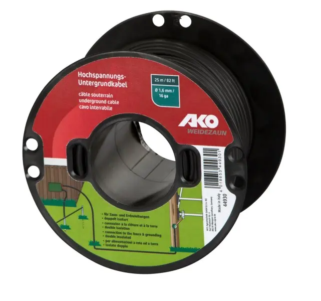 Câble haute tension enterrable  (10m)