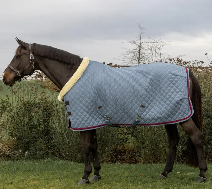 Couverture de Présentation Corde Tressée Denim Kentucky (125cm)