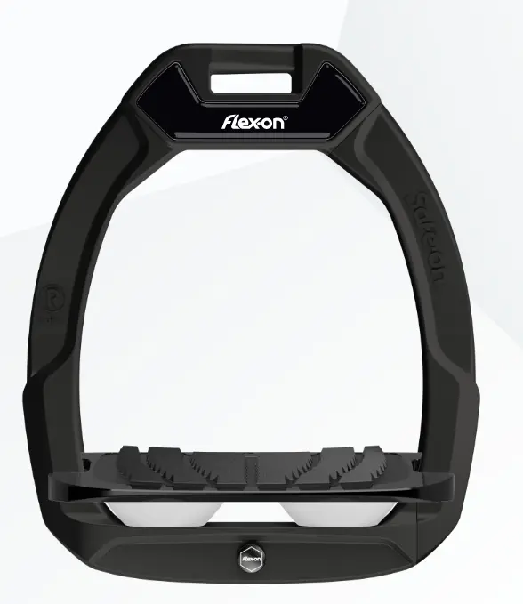 Etrier Flex-on Safe-on cadran noir plancher noir Incliné Grip (Blanc)