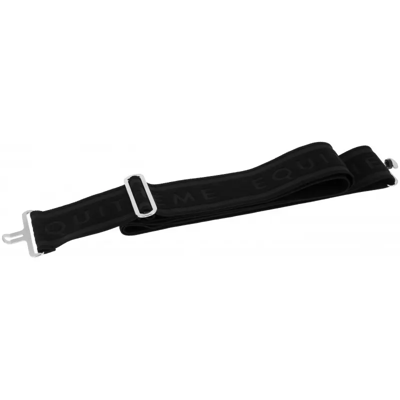 Sursangle de couverture EQUITHÈME Jacquard (Noir)