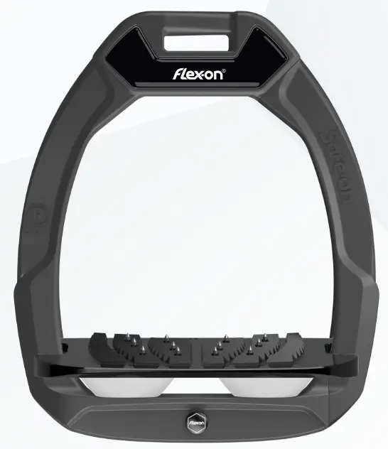 Etrier Flex-on Safe-on cadran gris foncé plancher noir incliné ultra grip (Blanc)