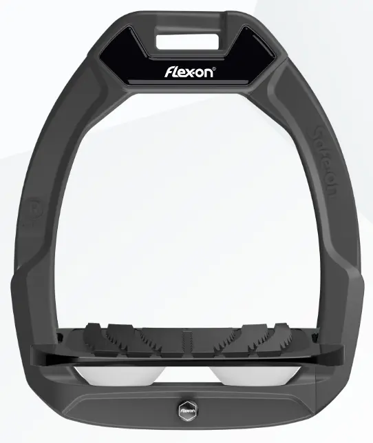 Etrier Flex-on Safe-on cadran gris foncé plancher noir Incliné Grip (Blanc)