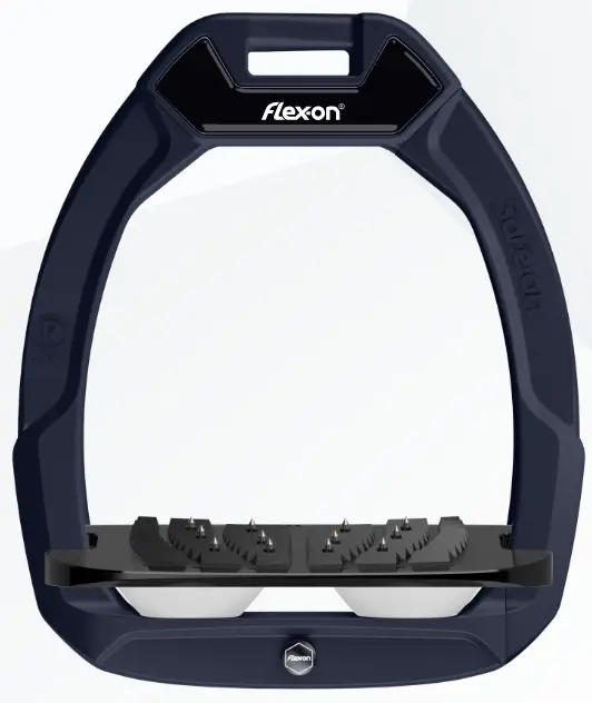 Etrier Flex-on Safe-on cadran bleu marine plancher noir incliné ultra grip (Blanc)