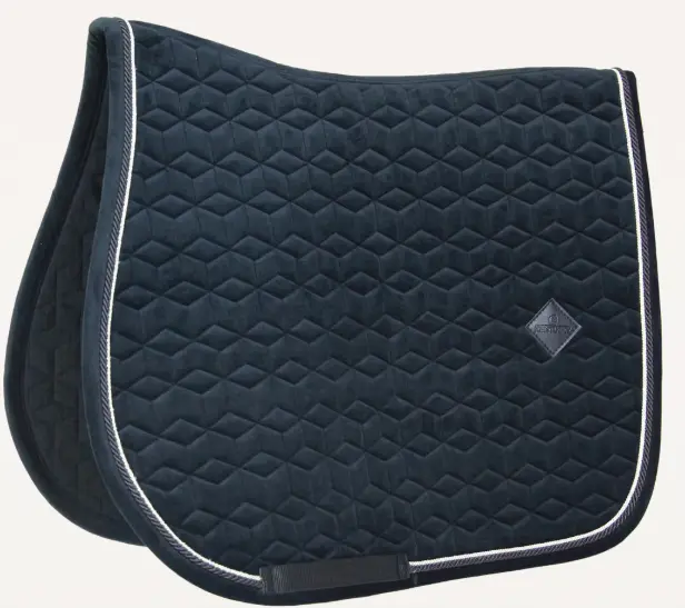 Tapis de selle Basic Velvet jumping Kentucky (Noir)
