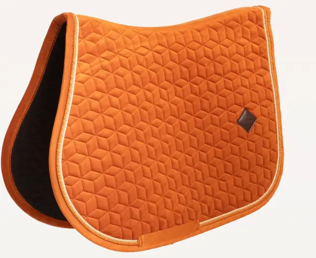 Tapis de selle Velvet jumping Kentucky (Orange)