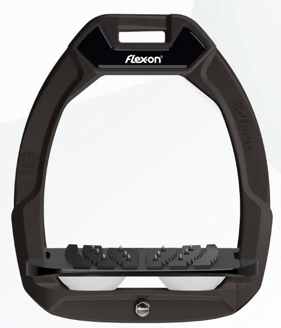 Etrier Flex-on Safe-on cadran marron plancher noir incliné ultra grip (Blanc)