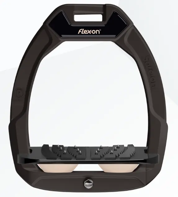 Etrier Flex-on Safe-on cadran marron plancher noir incliné ultra grip