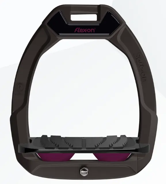 Etrier Flex-on Safe-on cadran marron plancher noir Incliné Grip