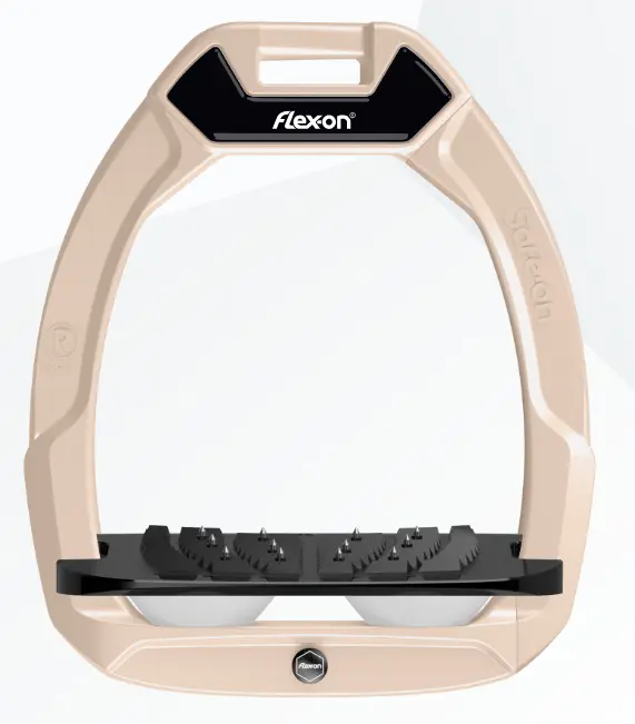 Etrier Flex-on Safe-on cadran milkshake plancher noir incliné ultra grip