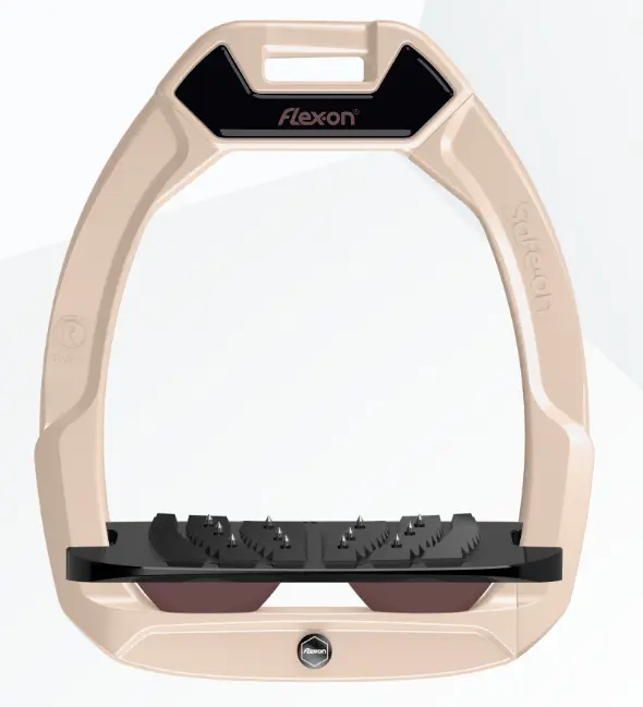 Etrier Flex-on Safe-on cadran milkshake plancher noir incliné ultra grip