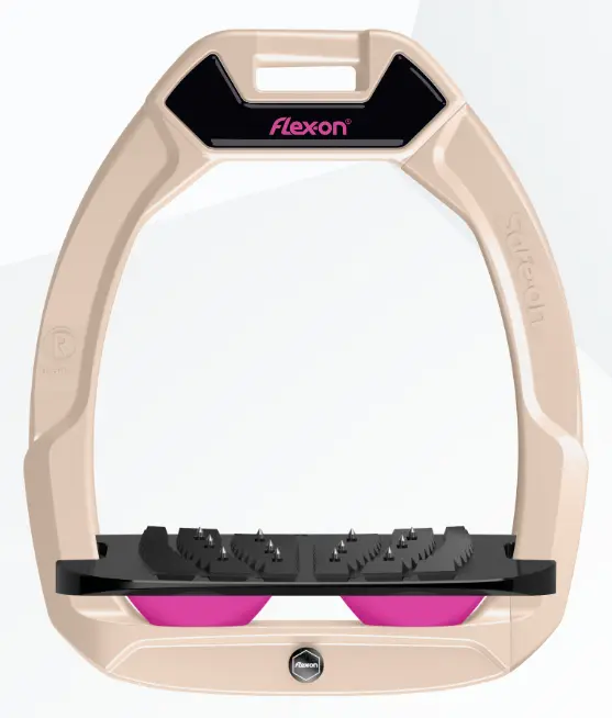 Etrier Flex-on Safe-on cadran milkshake plancher noir incliné ultra grip