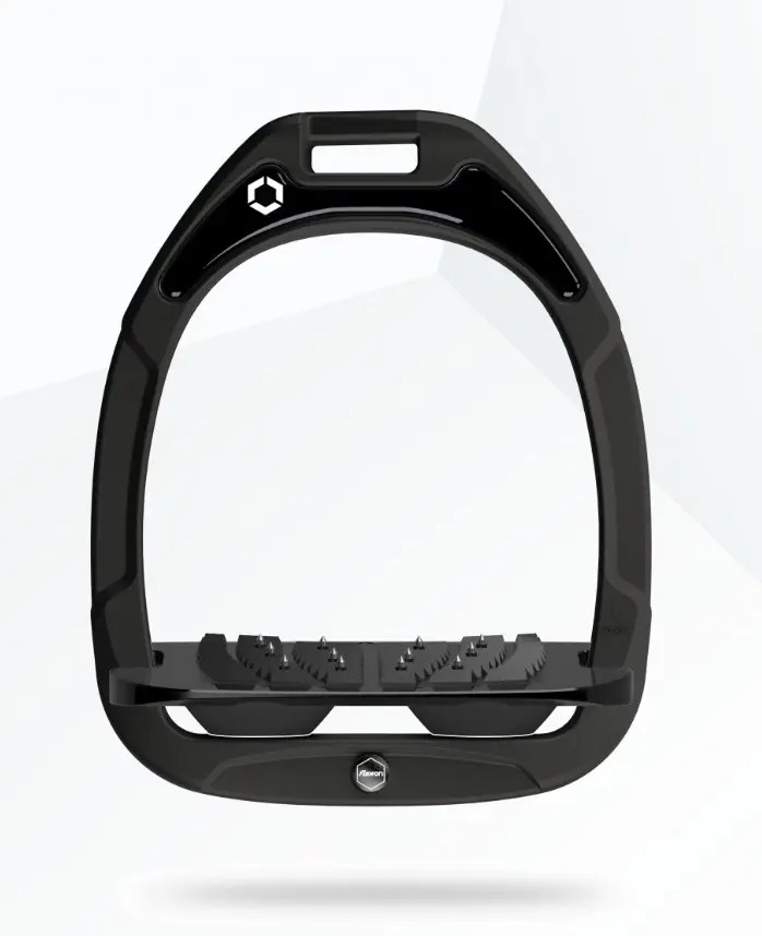 Etrier Flex-on Green Composite cadran noir planché noir incliné ultra grip