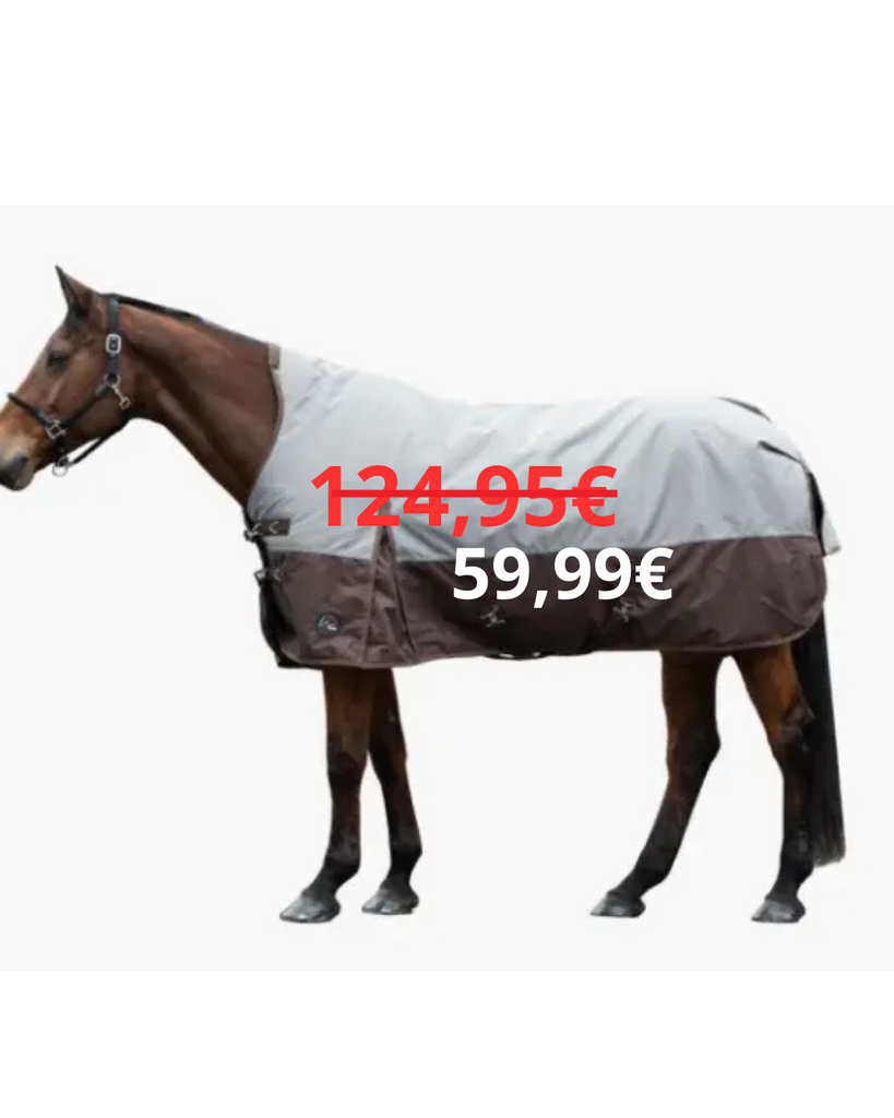 Couverture highneck -Norwich- 600D, 300g - HKM. DISPONIBLE SUR INTERNET ET EN MAGASIN.