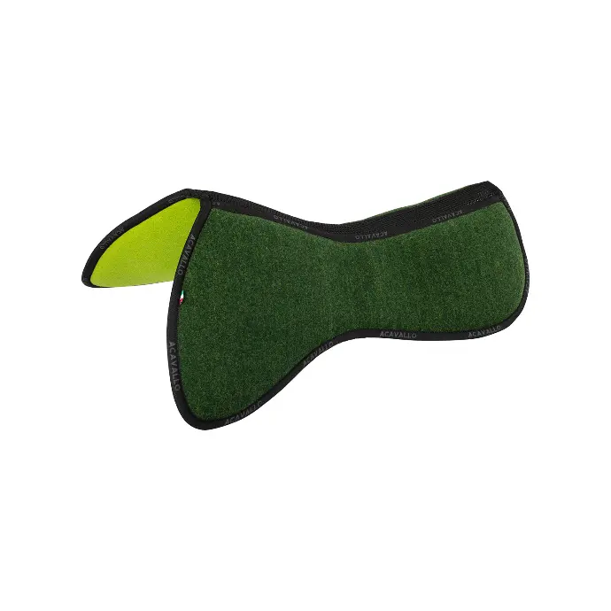 AMORTISSEUR ACAVALLO SPINE FREE JUMPING PAD CLOSE CONTACT IN MEMORY FOAM DOUBLE FELT  (M, Vert)