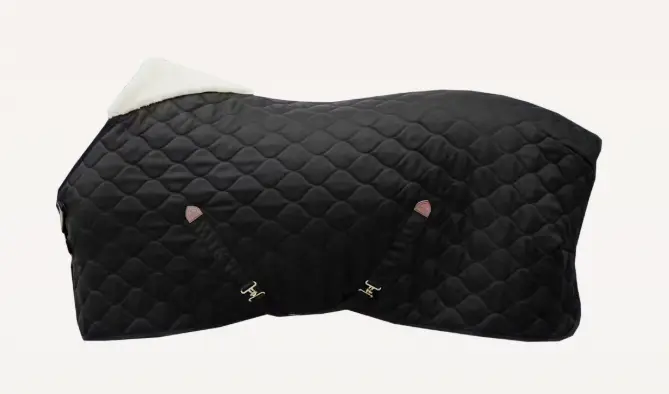 Couverture d'écurie Comfort - Kentucky. (125cm, 100gr, Noir)