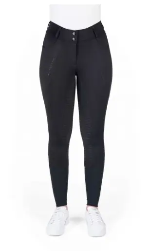 Pantalon Je t'aime Elsa Enfant - Equithème (Noir, 8 ANS)