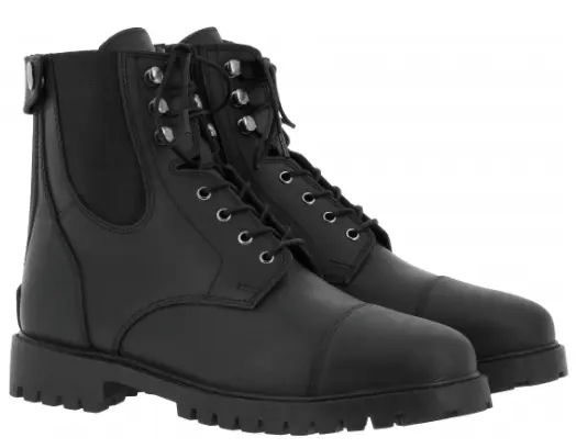 Boots Vauvert Zip + Lacets - Norton (Noir, 36)