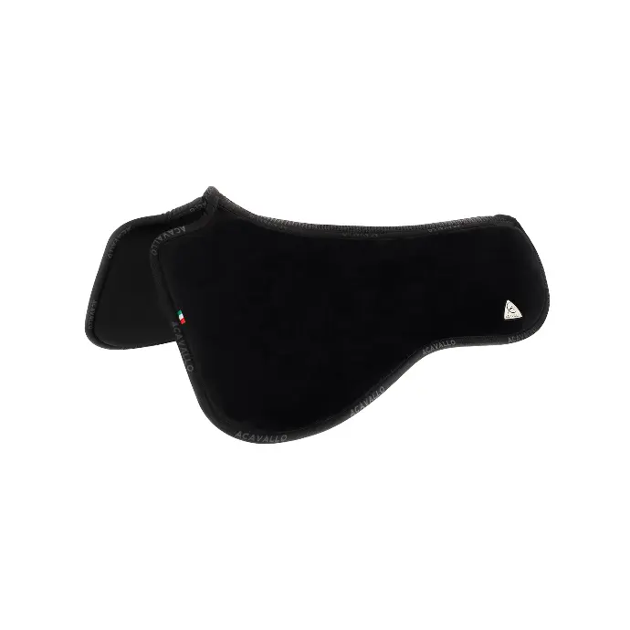 AMORTISSEUR ACAVALLO SPINE FREE & MEMORY FOAM ½ PAD DRESSAGE  (Noir)