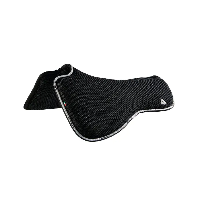 AMORTISSEUR ACAVALLO WITHERS SHAPED SPINE FREE CLOSE CONTACT DRESSAGE PAD 3D SPACER WITH MEMORY FOAM  (Noir)