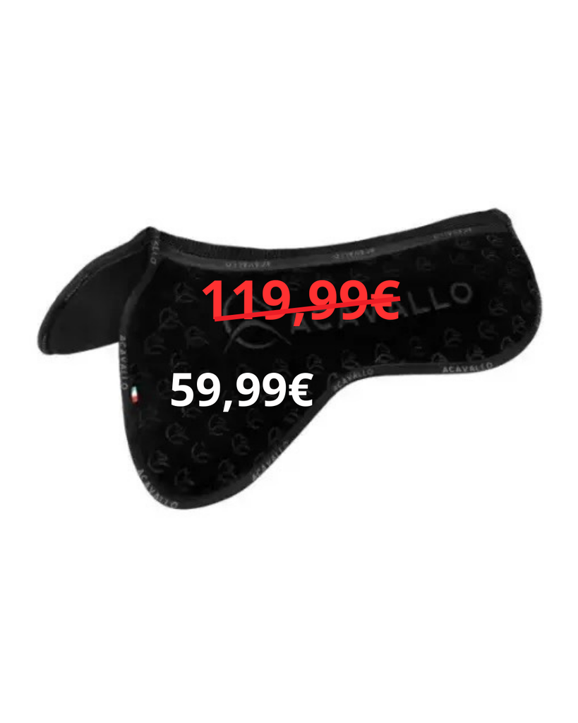 Amortisseur Acavallo Compensatore MF JCCS SW-3DS Louvre grip silicone flat short 45x18 cm (Noir)