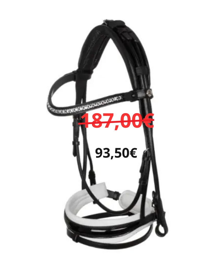 Bride Acavallo Testiera Dalila pelle vitello