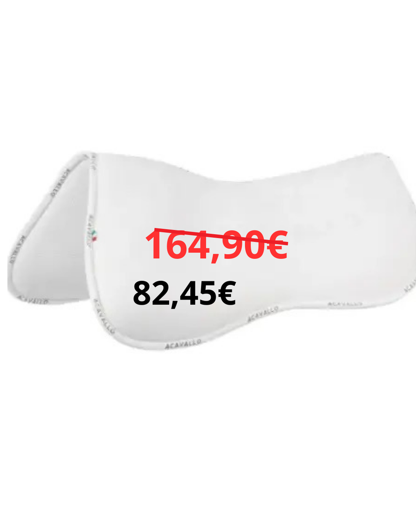 Amortisseur Acavallo Compensatore MF HPS CW-CS bamboo grip silicone flat (Blanc, M)