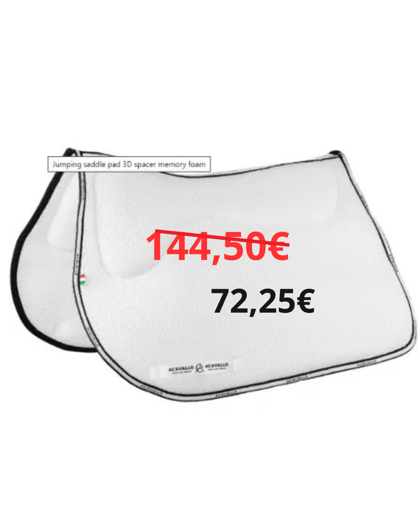 Tapis Acavallo Sottosella JS CW-3DS Memory Foam 3D spacer