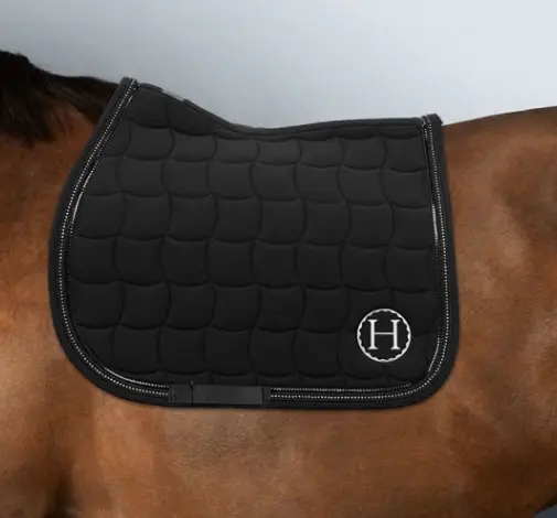 Stelina Tapis de selle Noir CSO - Harcour