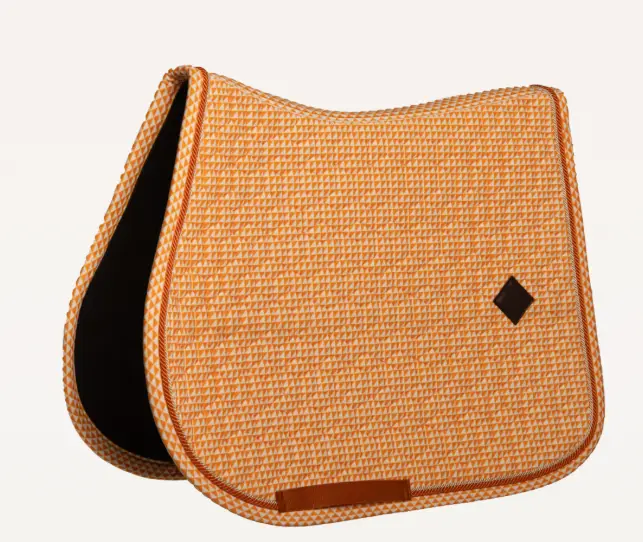 Tapis de Selle en Velours avec Imprimés CSO - Kentucky. DIFFERENTS COLORIS  (Orange)