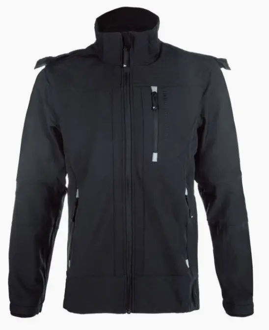 Veste softshell Sport hommes - HKM (Noir, XS)