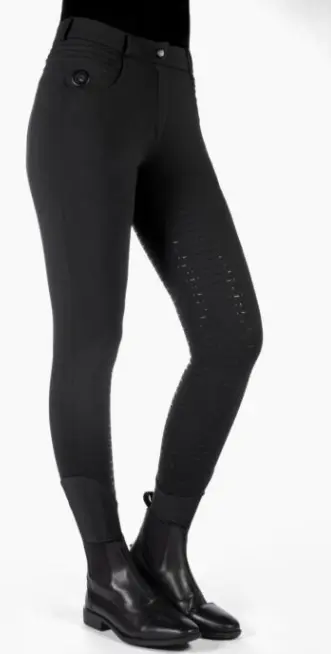 Pantalon chauffant Comfort Style 1/1 en silic. - HKM (Noir, D32)