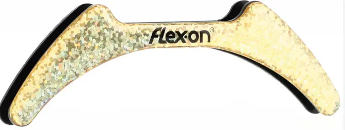 STICKERS AIMANTÉS – ÉTRIERS GREEN COMPOSITE - COLLECTION PAILLETTES - FLEX-ON  (Paillette Or)