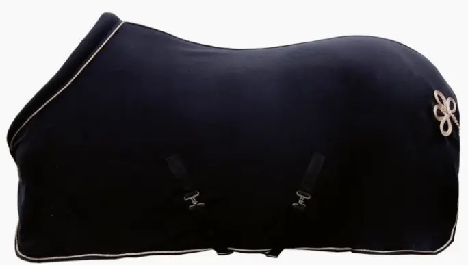 Couverture séchante Rosegold Glamour Style - HKM (Noir/Rosegold, 115cm)