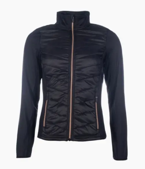 Veste en jersey/nylon Prag Style - HKM (Noir/Rosegold, XS)