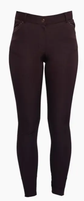 Pantalon Rosegold Glamour Style fond 1/1 en sil. - HKM