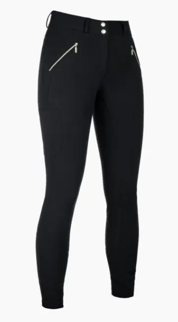 Pantalon Lia High Waist fond 1/1 en silicone Enfant - HKM (Noir, 146/152)
