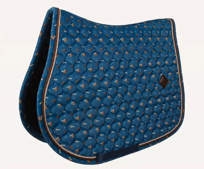 Tapis de Selle Velvet Horse Printing Jumping - Kentucky. DIFFERENTS COLORIS