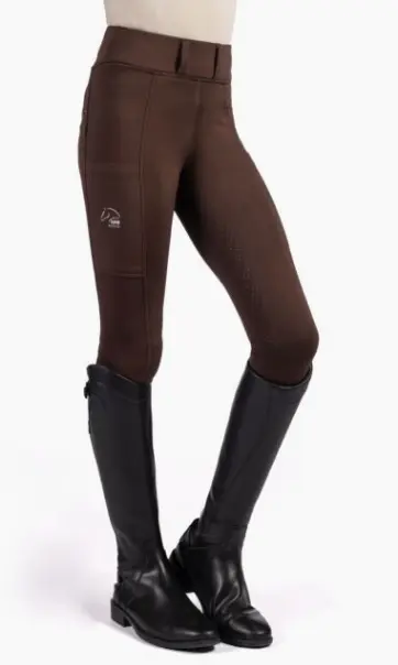 Leggings Lana II Style fond 1/1 en silicone Enfant - HKM