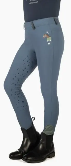 Leggings Pony Dream II fond 1/1 en silicone Enfant - HKM