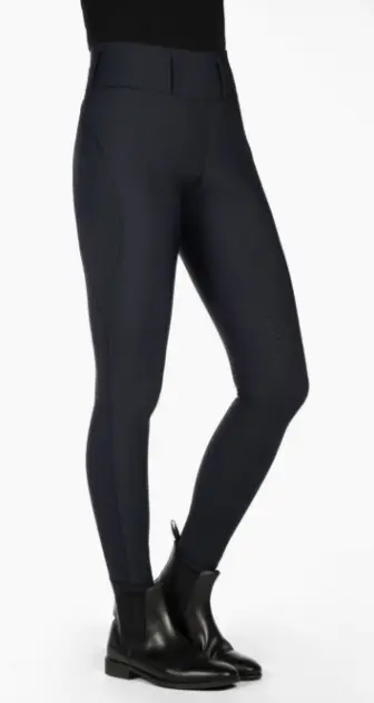 Leggings Jil High Waist basanes en silicone - HKM (Noir, D32)