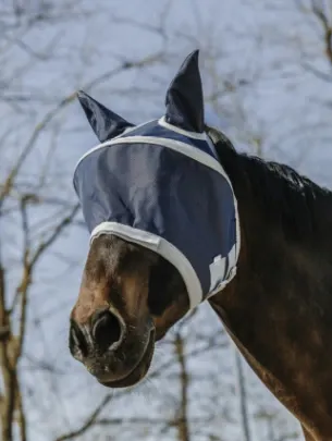 Masque anti-mouches anti-UV Cerceau - Equithème (P/S)