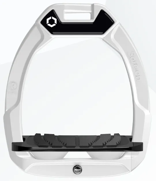 Etrier Flex-on Safe-on cadran blanc plancher noir Incliné Grip (Blanc)